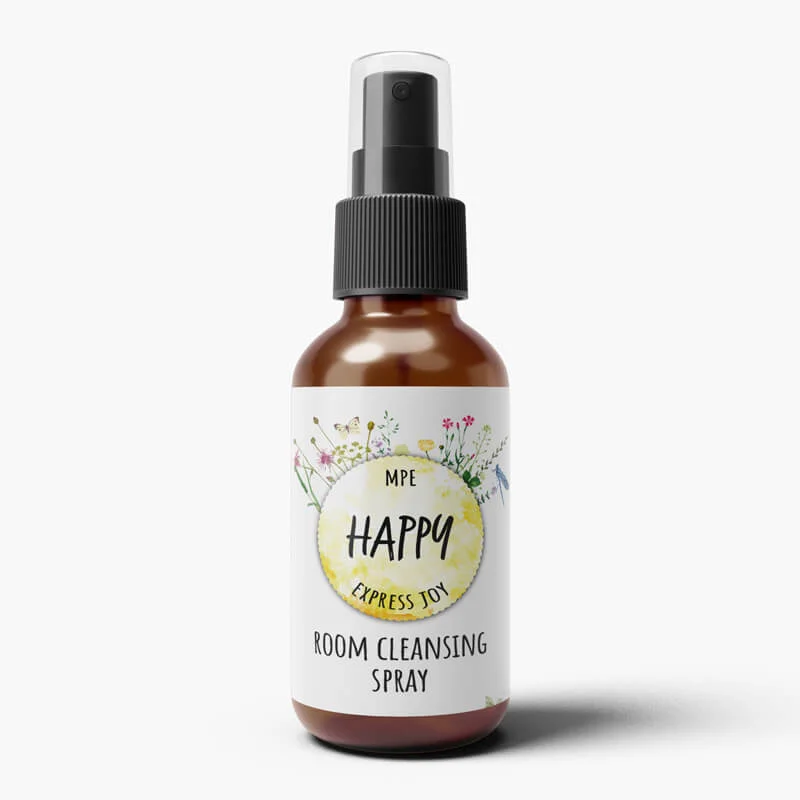Magic Plant Extracts Essential Oil Room Cleansing Spray Happy 50ml